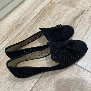 Ann Taylor Tassel Loafer Flats